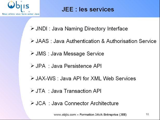 services jee