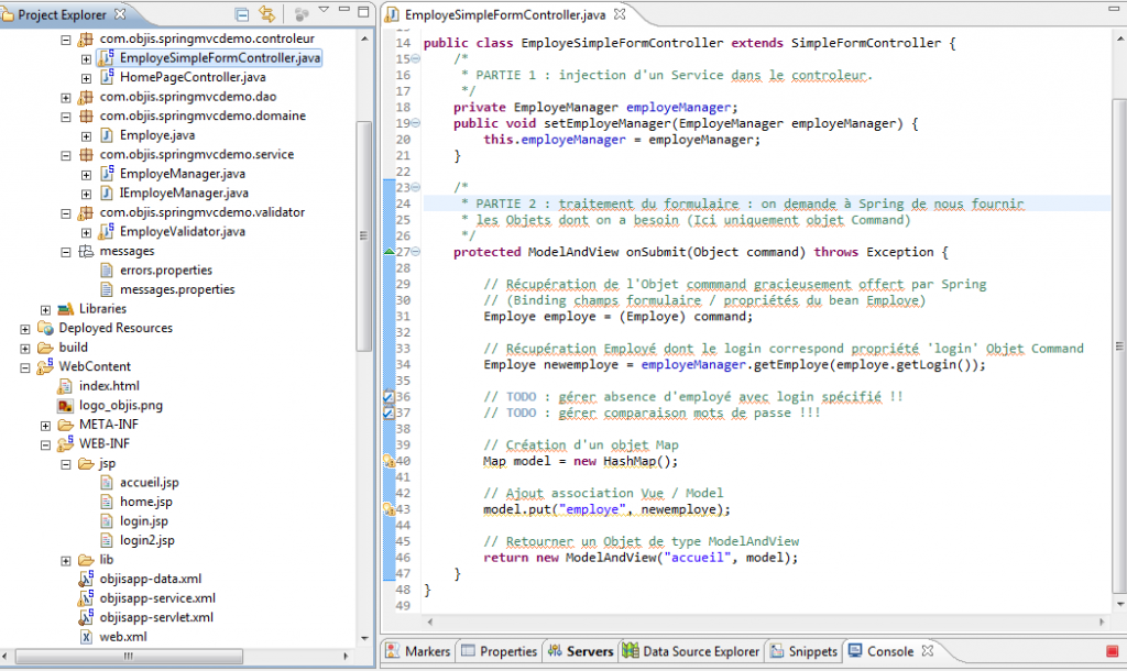 Tutoriel Spring : introduction formulaires Spring MVC 2.x - objis.com