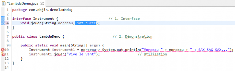 Programmation Objet : Premiers Pas En Java Cnam